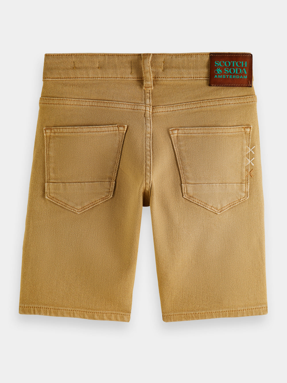 Strummer regular slim-fit garment-dyed shorts - Scotch & Soda NZ