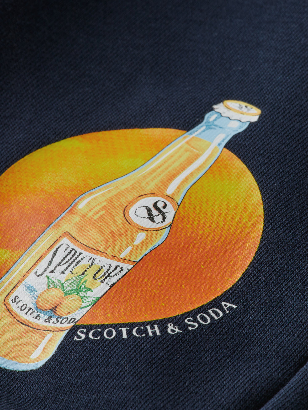 Regular-fit artwork sweatshorts - Scotch & Soda NZ