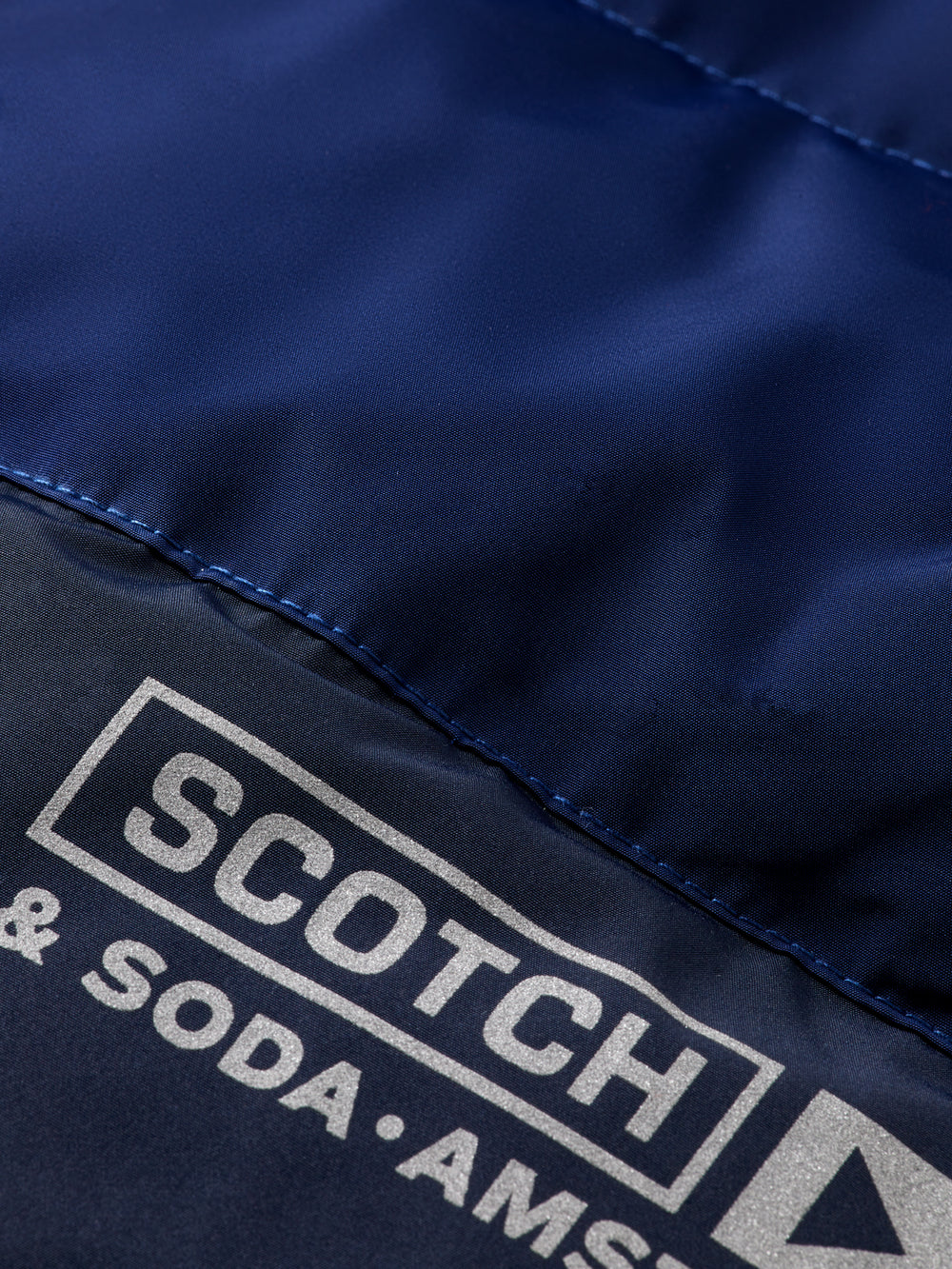 Kids - Mid-length water repellent padded jacket - Scotch & Soda NZ