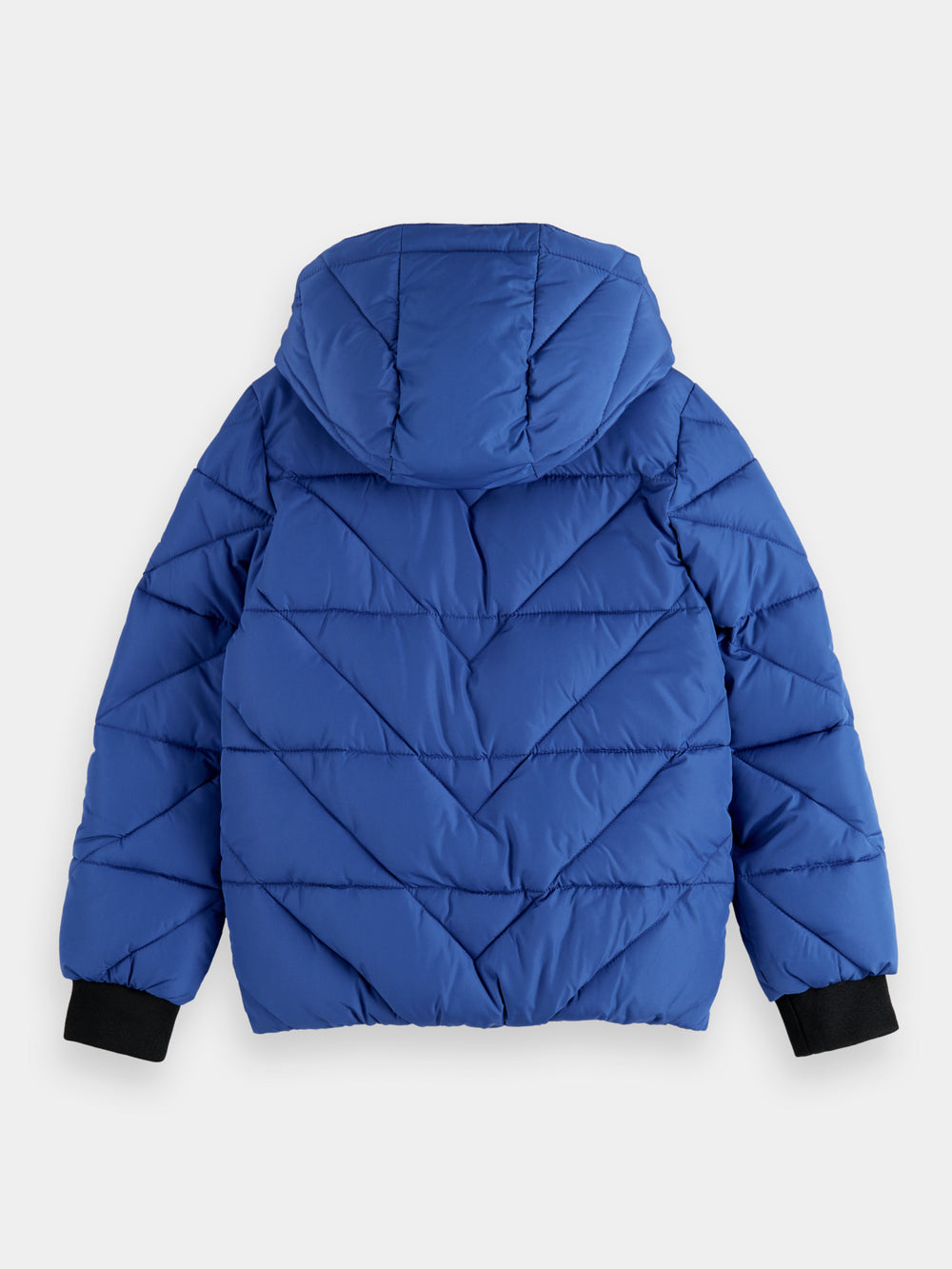 Kids - Water-repellent hooded jacket - Scotch & Soda NZ