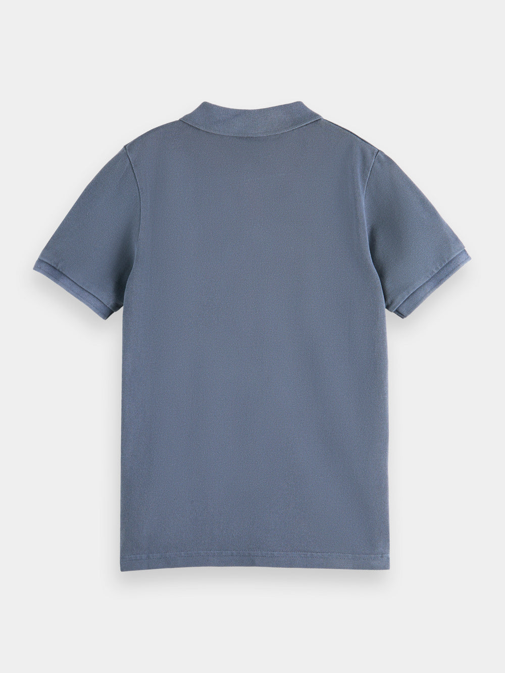 Kids - Garment-dyed pique polo shirt - Scotch & Soda NZ