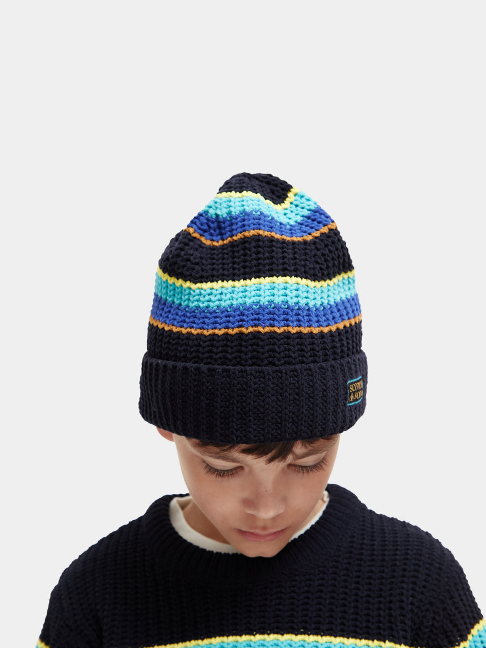 Kids - Colourful beanie - Scotch & Soda NZ