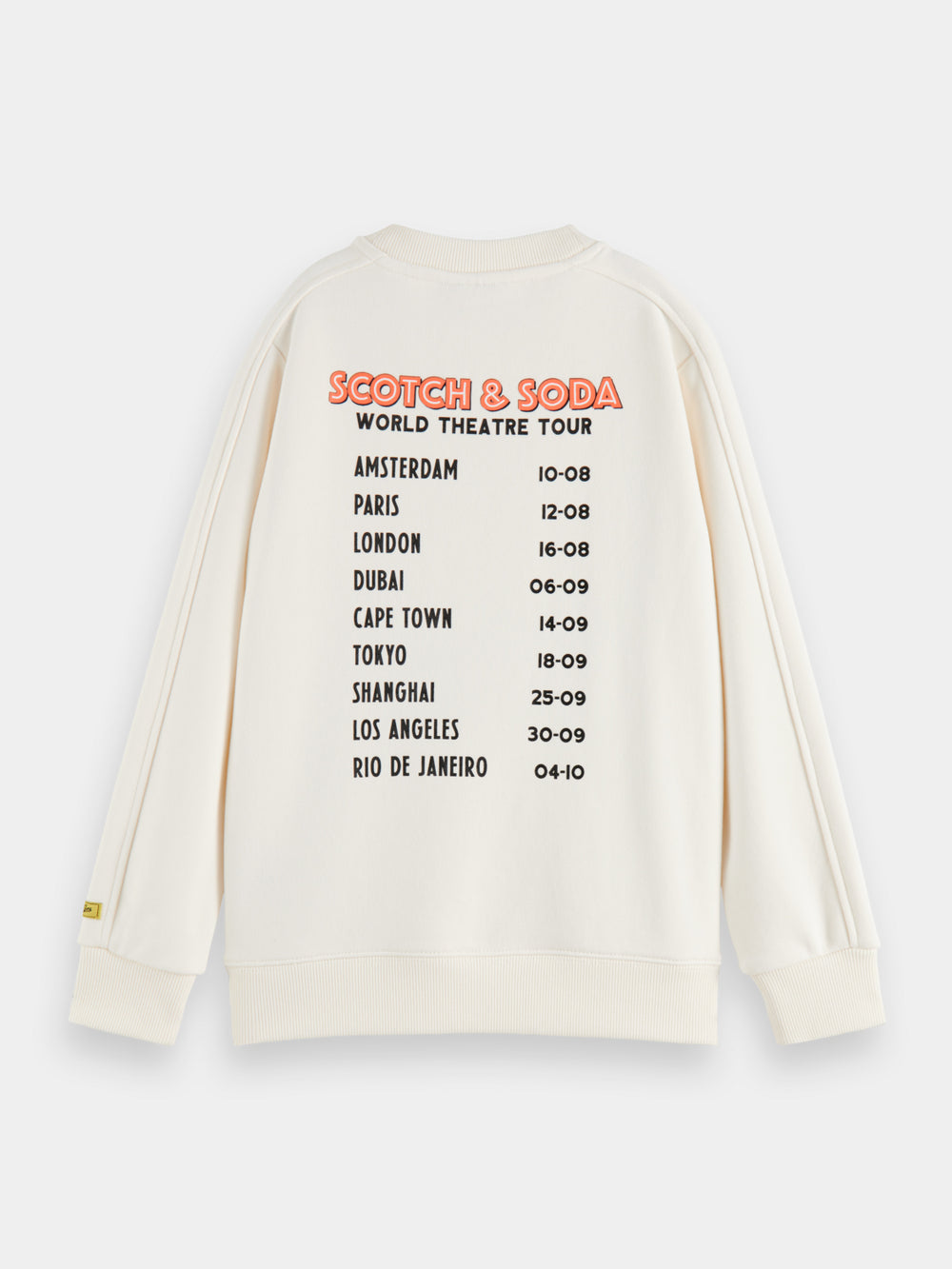 Kids - Relaxed-fit artwork sweatshirt - Scotch & Soda NZ