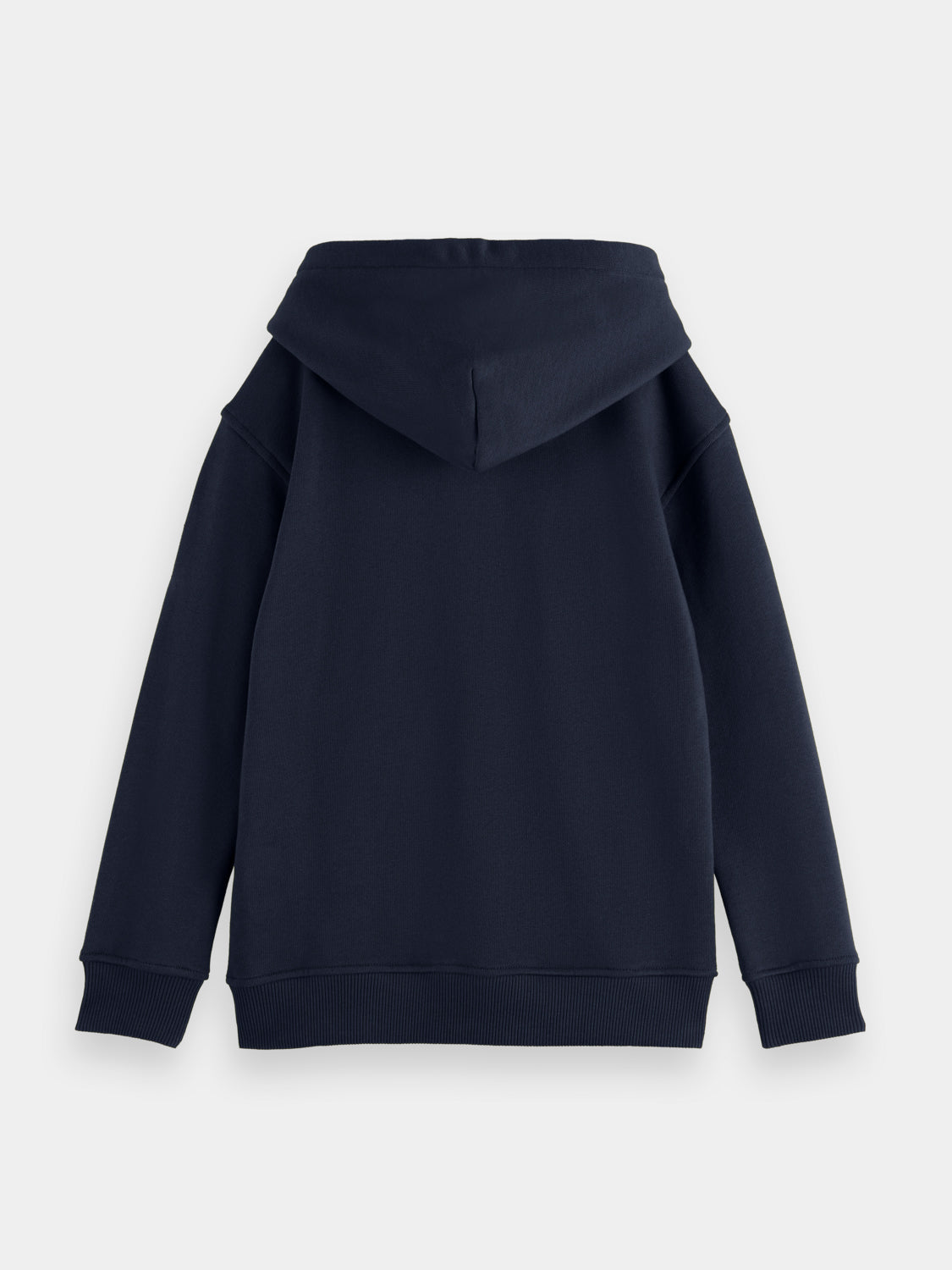 Kids - Relaxed fit zip-through hoodie - Scotch & Soda NZ