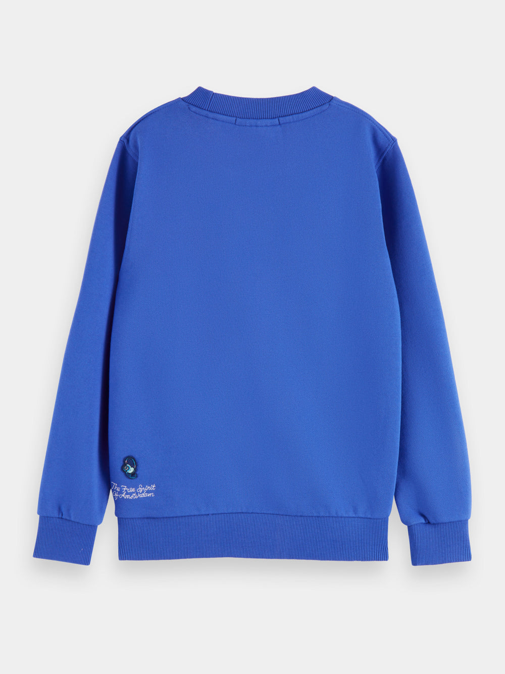 Kids - Regular-fit crewneck artwork sweatshirt - Scotch & Soda NZ