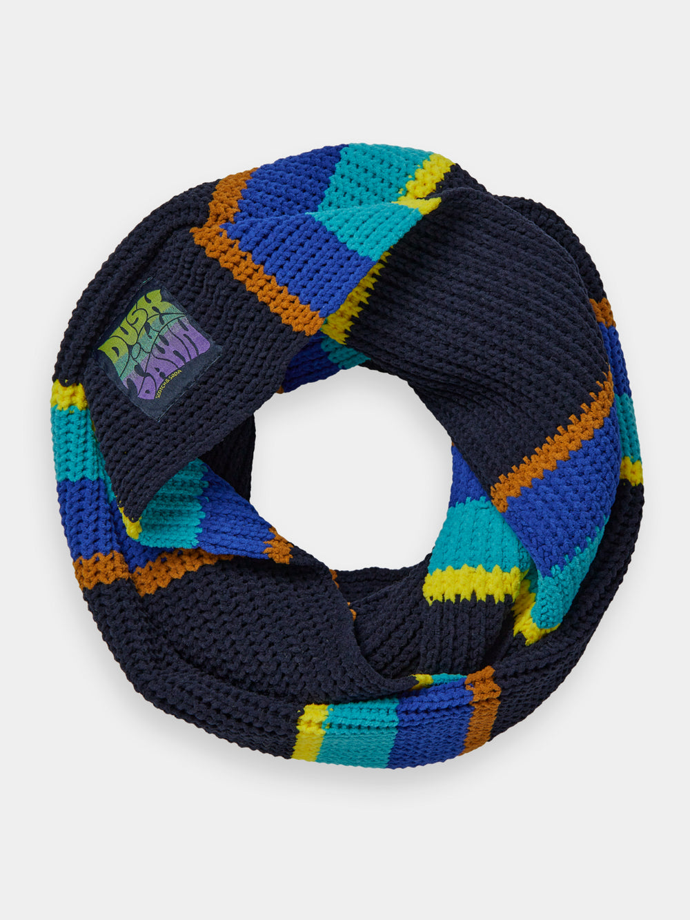 Kids - Colourful tunnel scarf - Scotch & Soda NZ