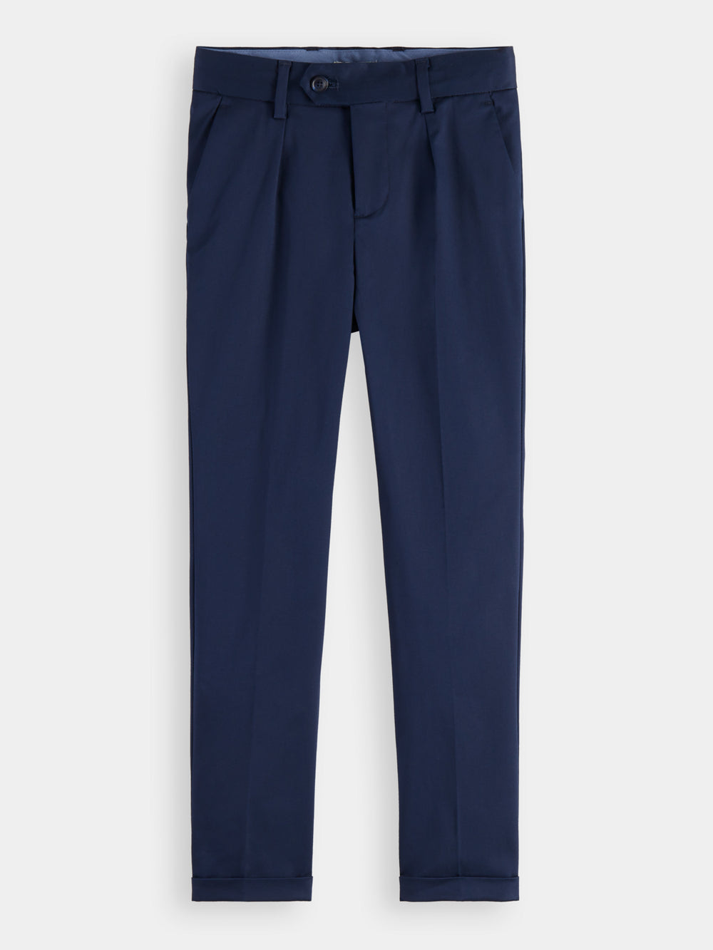 Kids - Loose tapered-fit classic dress pants - Scotch & Soda NZ