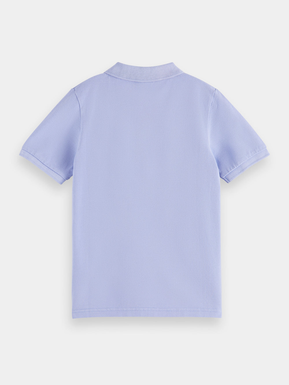 Garment-dyed short sleeved pique polo shirt - Scotch & Soda NZ