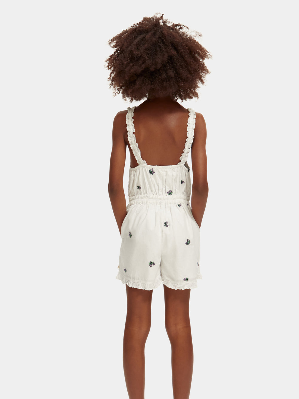 Embroidered playsuit - Scotch & Soda NZ