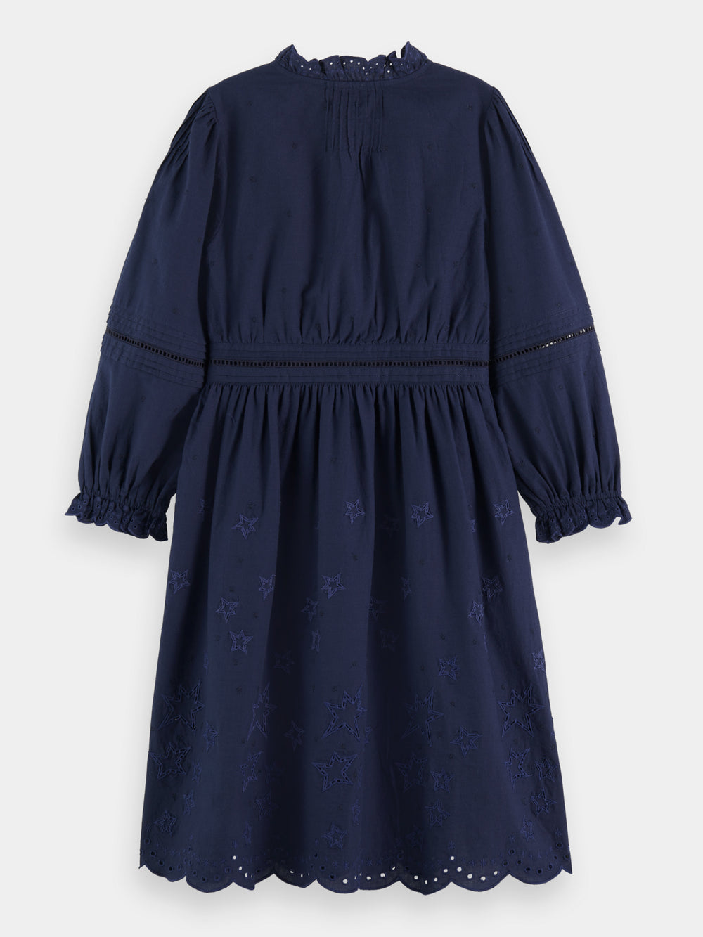 Kids - Broderie anglaise star dress - Scotch & Soda NZ