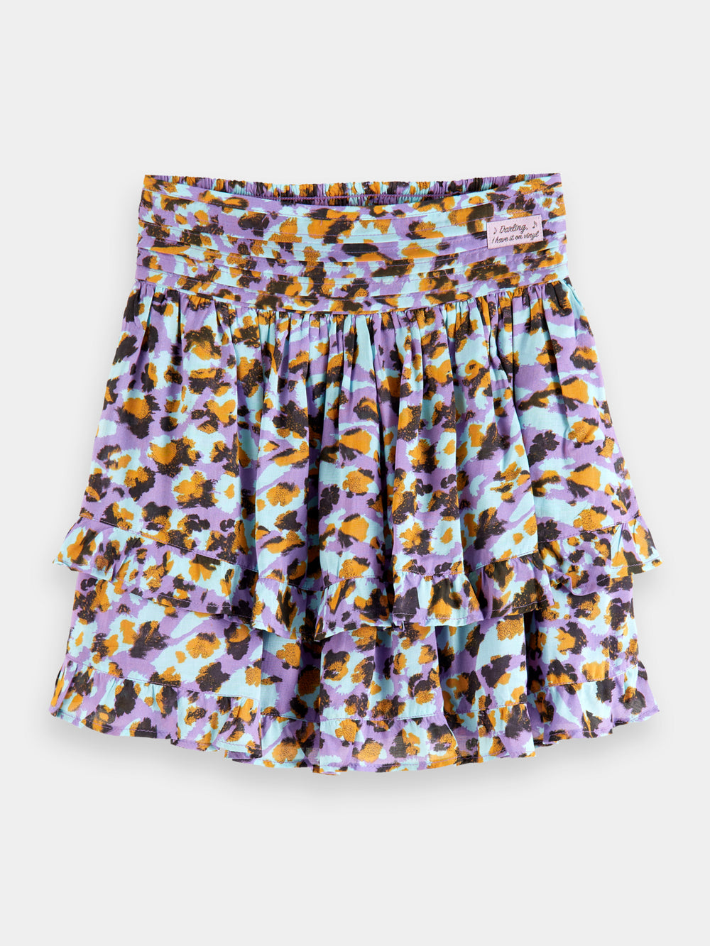 Kids - Tiered mini skirt - Scotch & Soda NZ