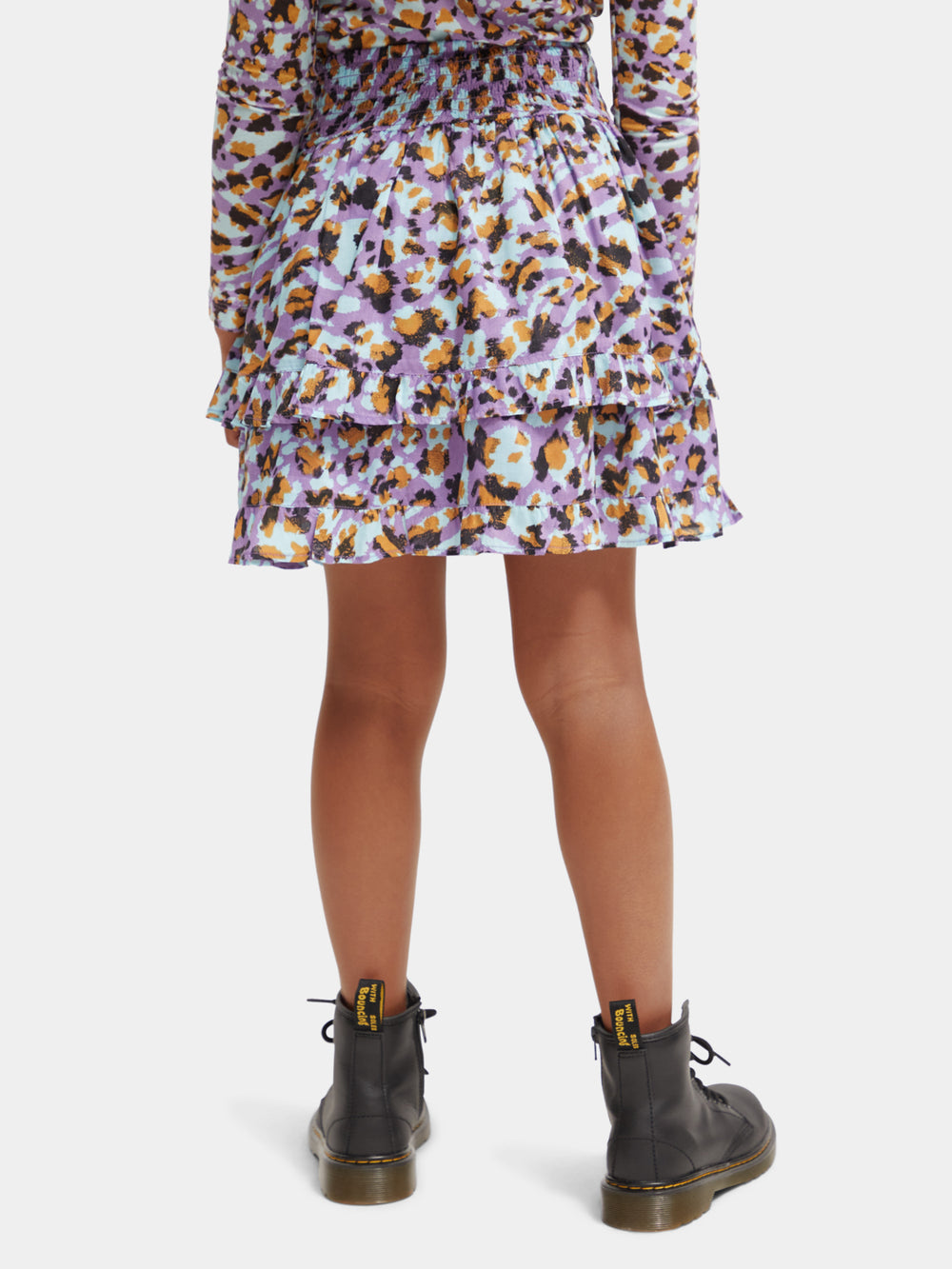 Kids - Tiered mini skirt - Scotch & Soda NZ