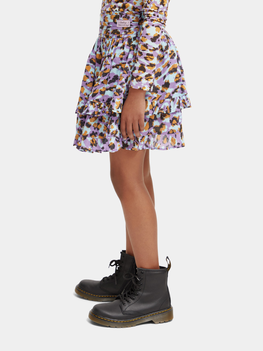 Kids - Tiered mini skirt - Scotch & Soda NZ