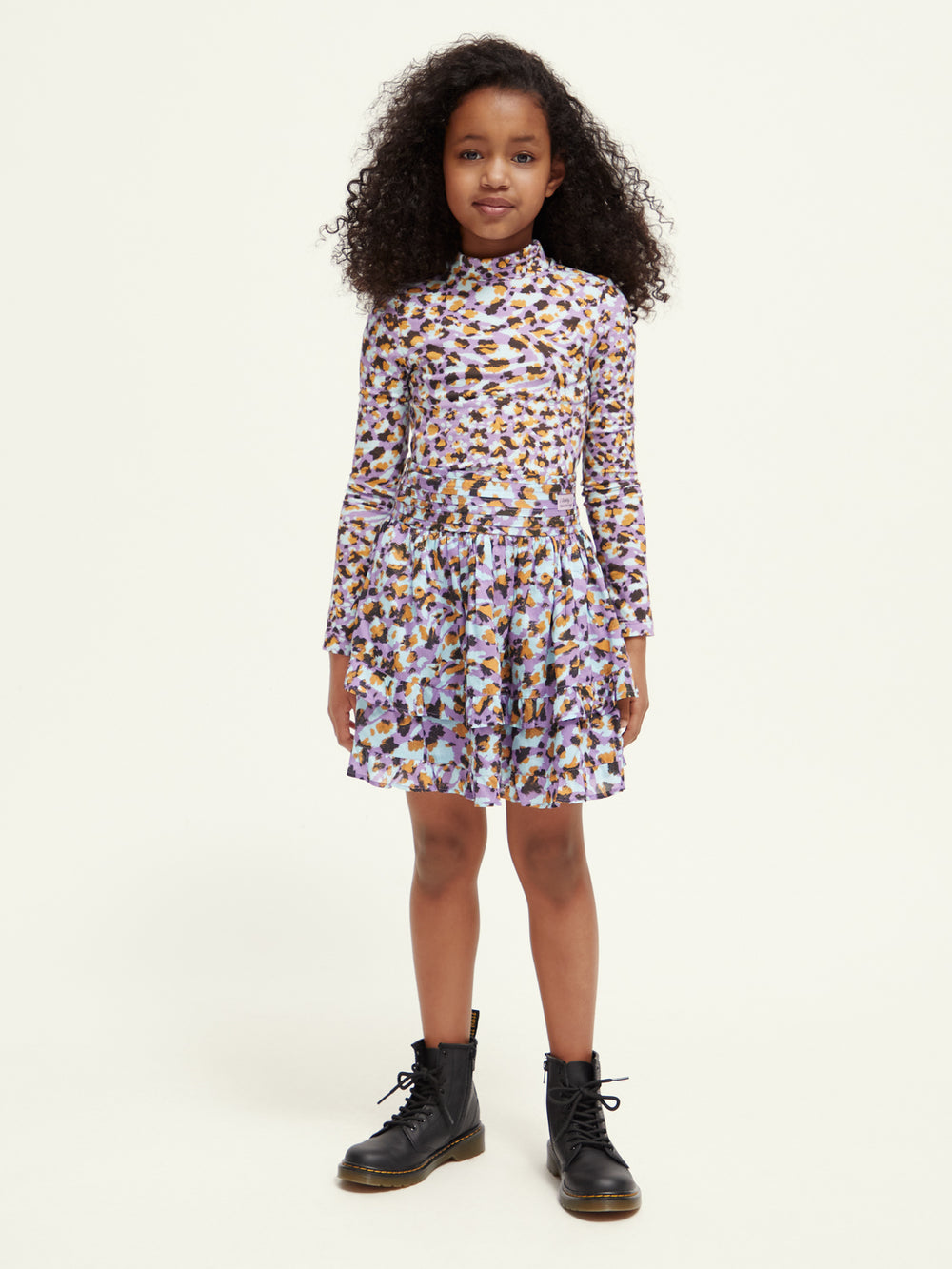 Kids - Tiered mini skirt - Scotch & Soda NZ