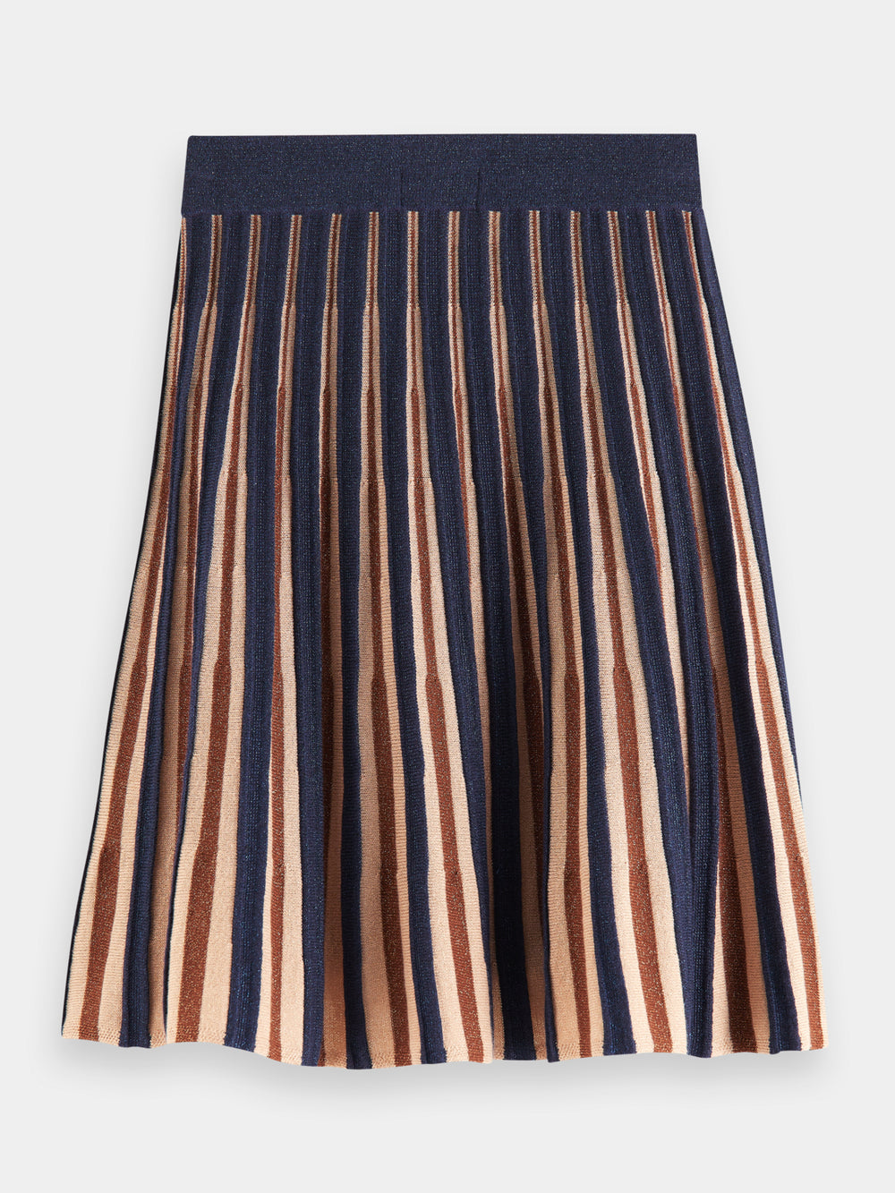 Kids - Pleated knitted glitter midi skirt - Scotch & Soda NZ