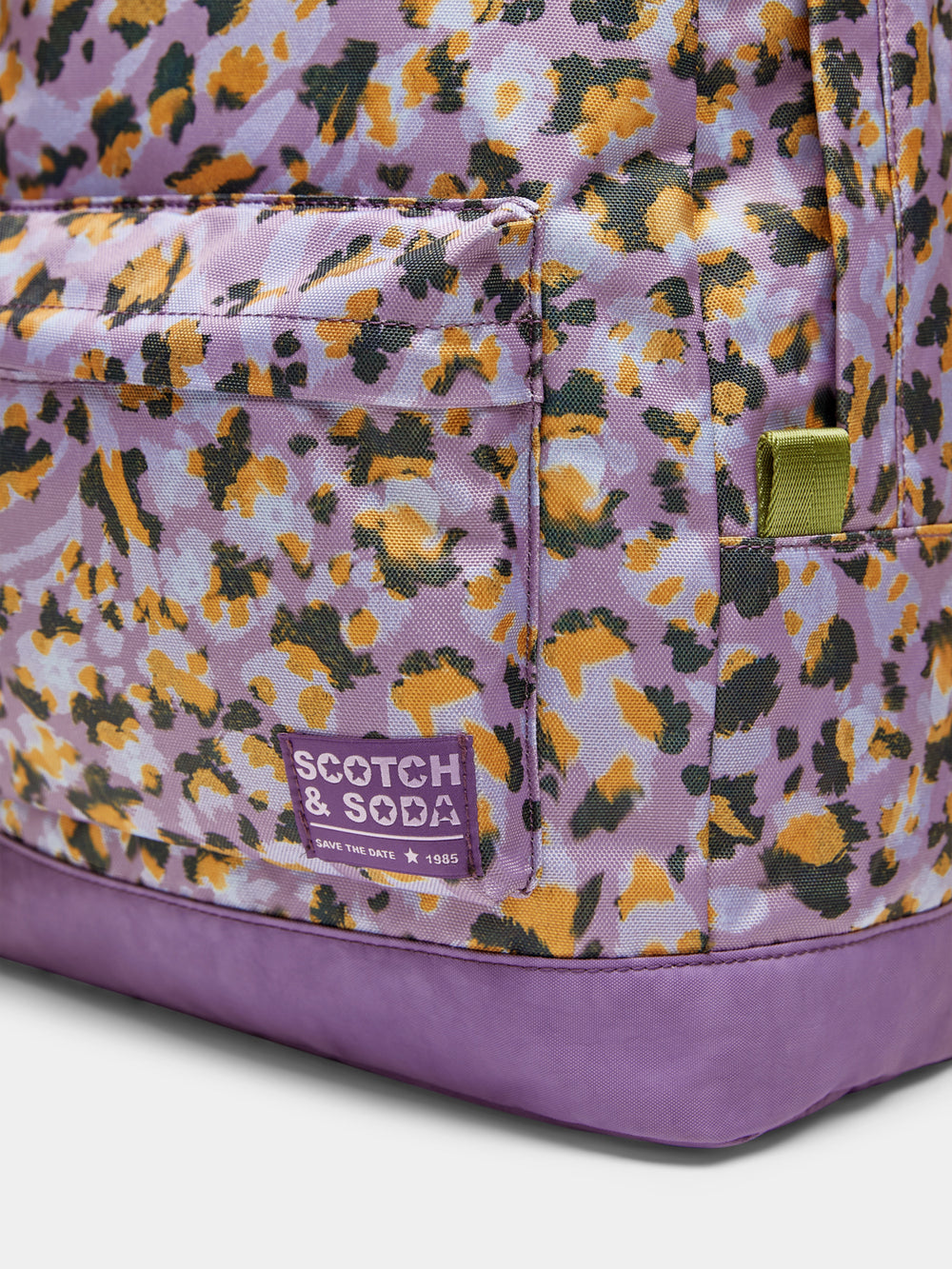 Kids - All-over printed leopard backpack - Scotch & Soda NZ