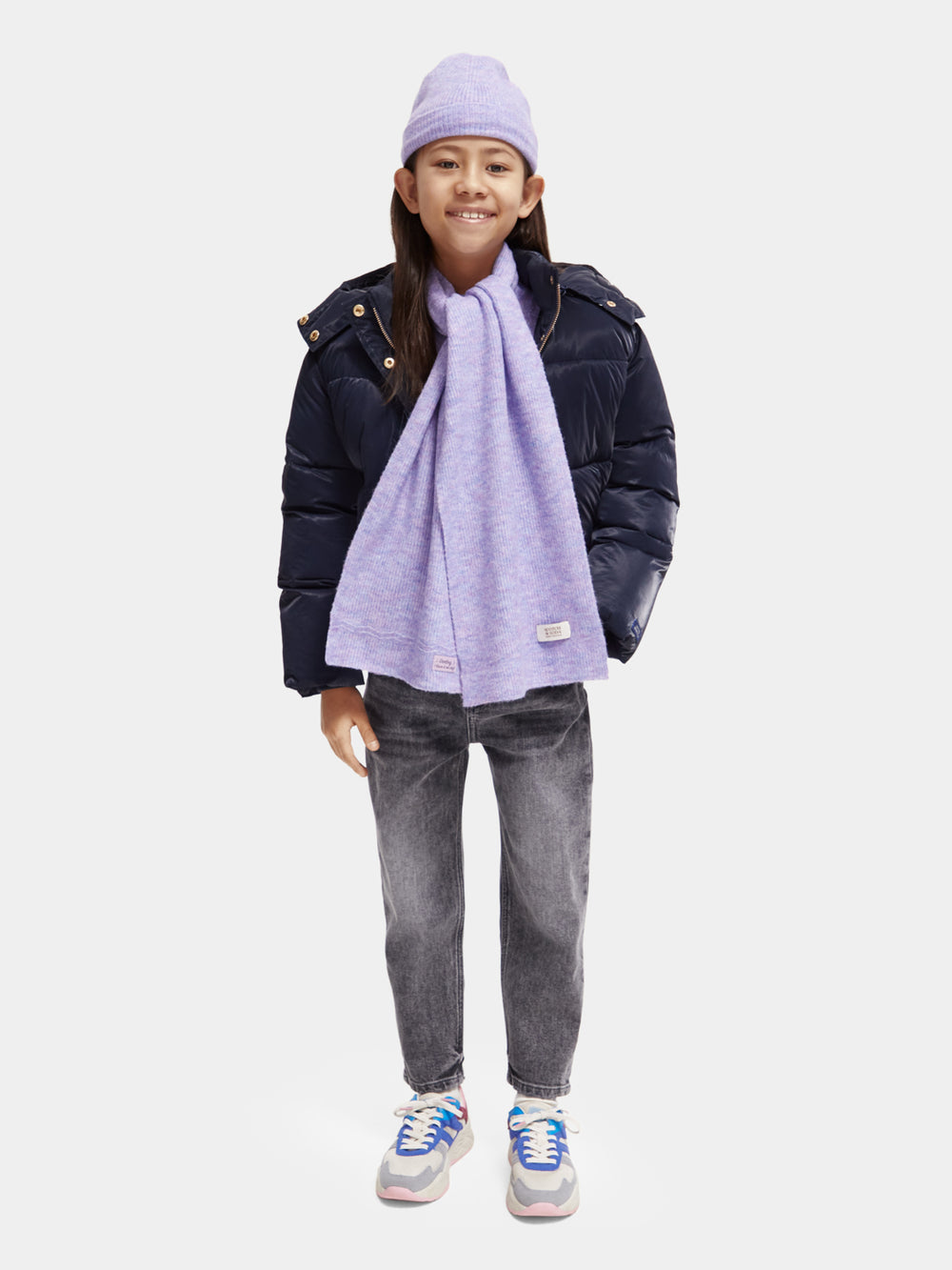 Kids - Knitted scarf - Scotch & Soda NZ