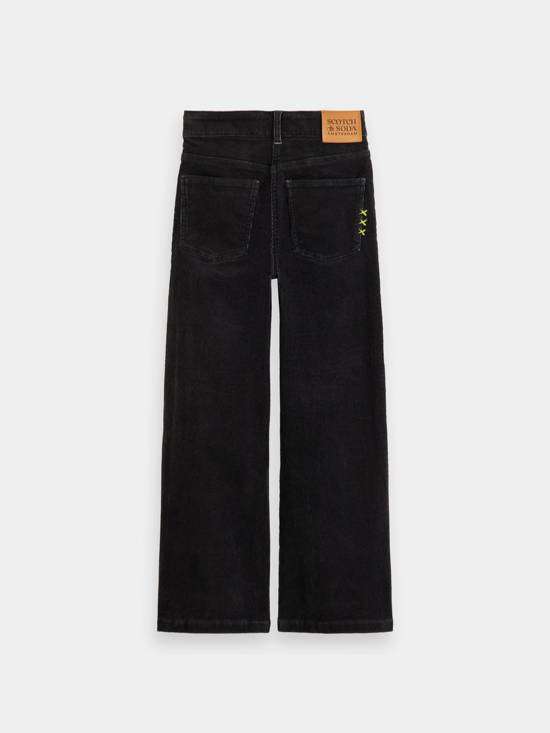 Kids - Wave high-rise super wide-leg pants - Scotch & Soda NZ