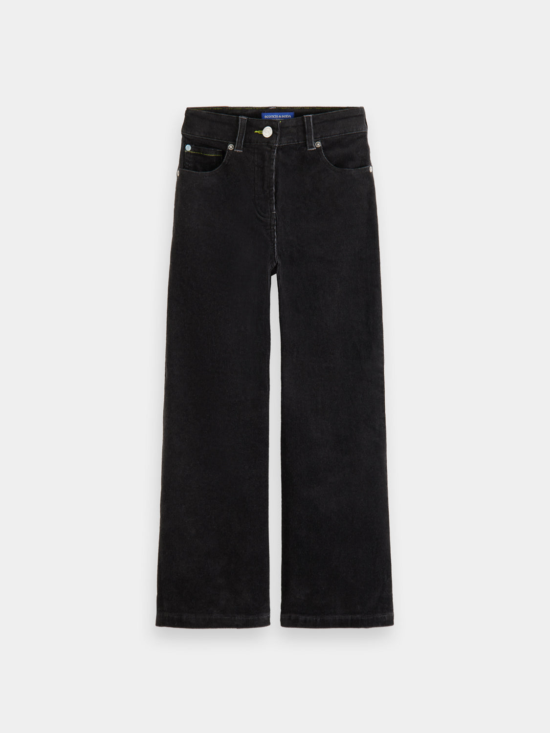 Kids - Wave high-rise super wide-leg pants - Scotch & Soda NZ