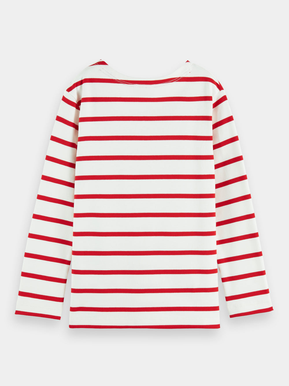 Striped yarn-dyed long sleeved t-shirt - Scotch & Soda NZ