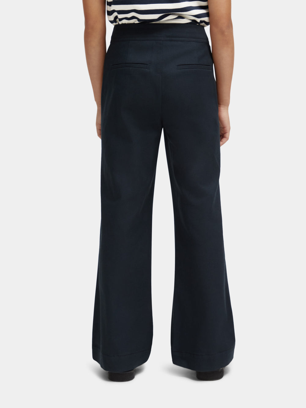 High-rise wide-leg sailor pants - Scotch & Soda NZ