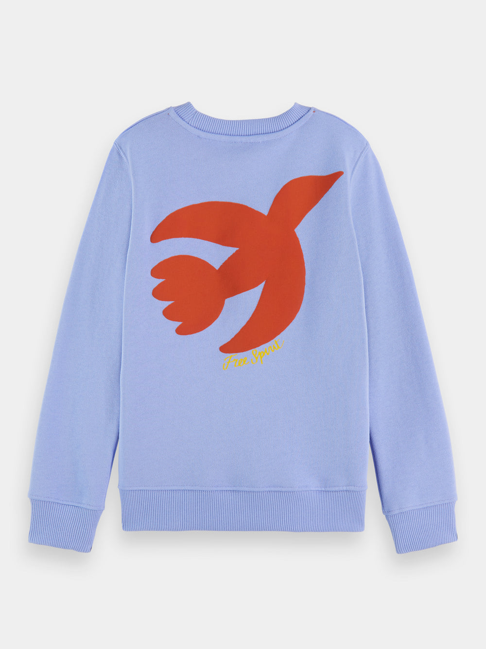 Unisex organic cotton artwork sweatshirt - Scotch & Soda NZ