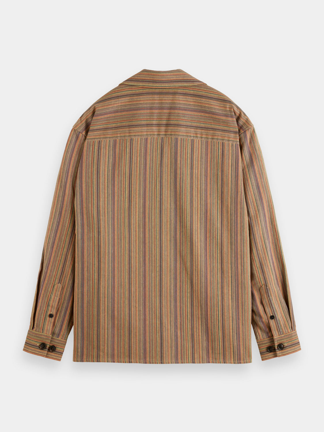 Striped workwear shirt