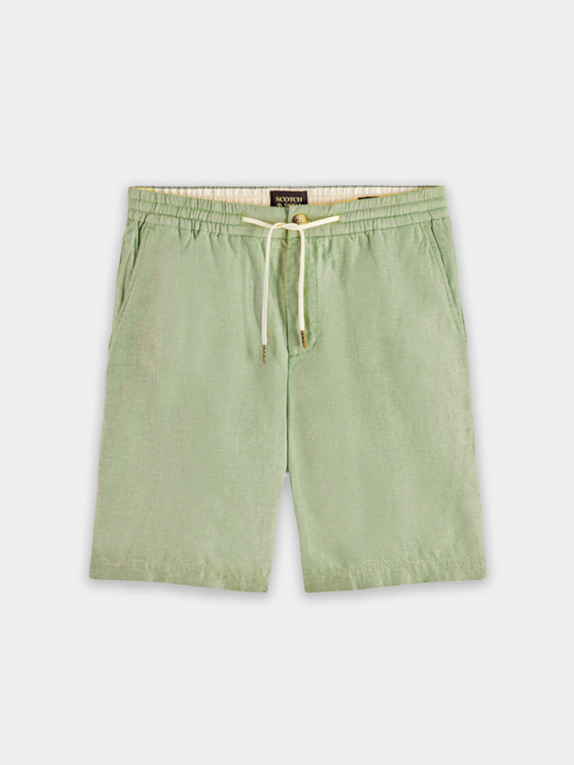 Fave cotton-linen shorts