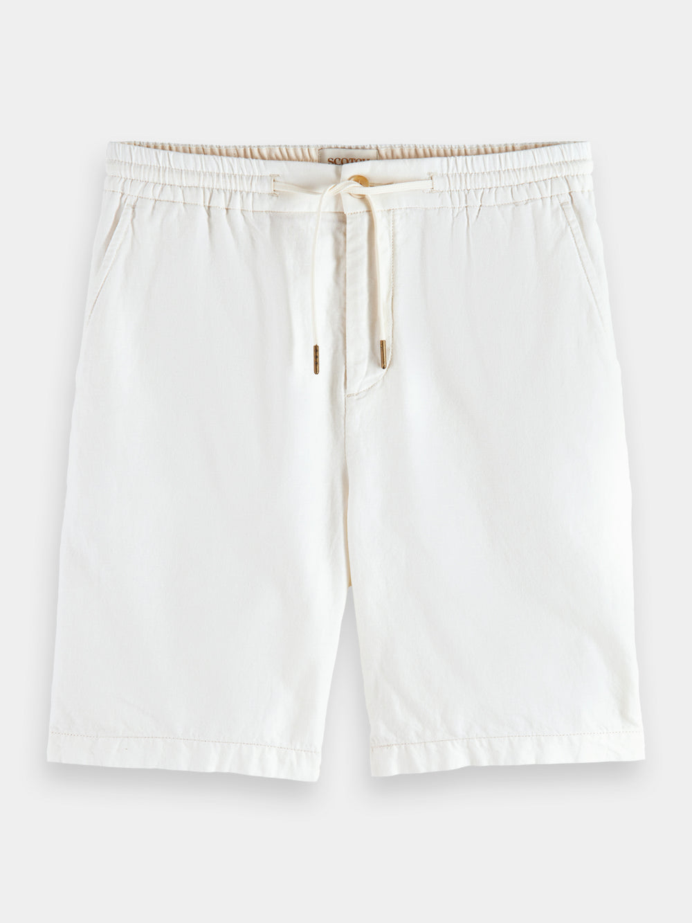 Fave cotton-linen shorts