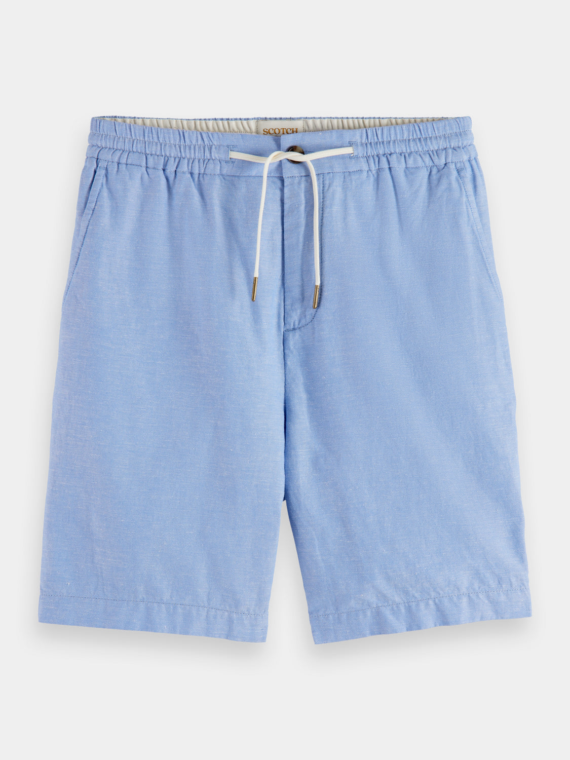 Fave cotton-linen shorts