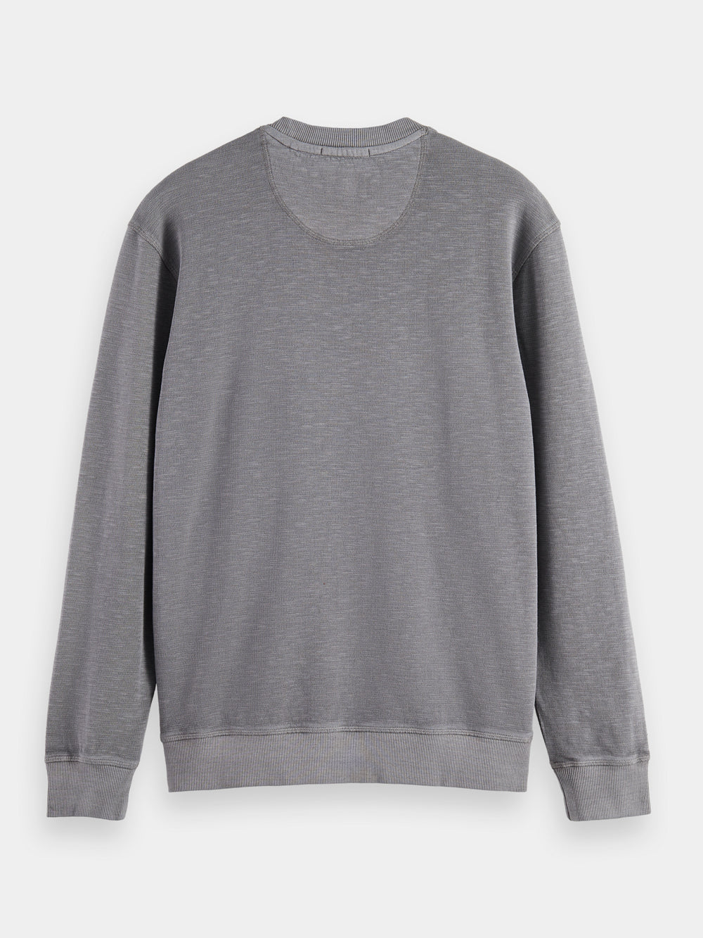 Regular-fit garment-dyed sweatshirt