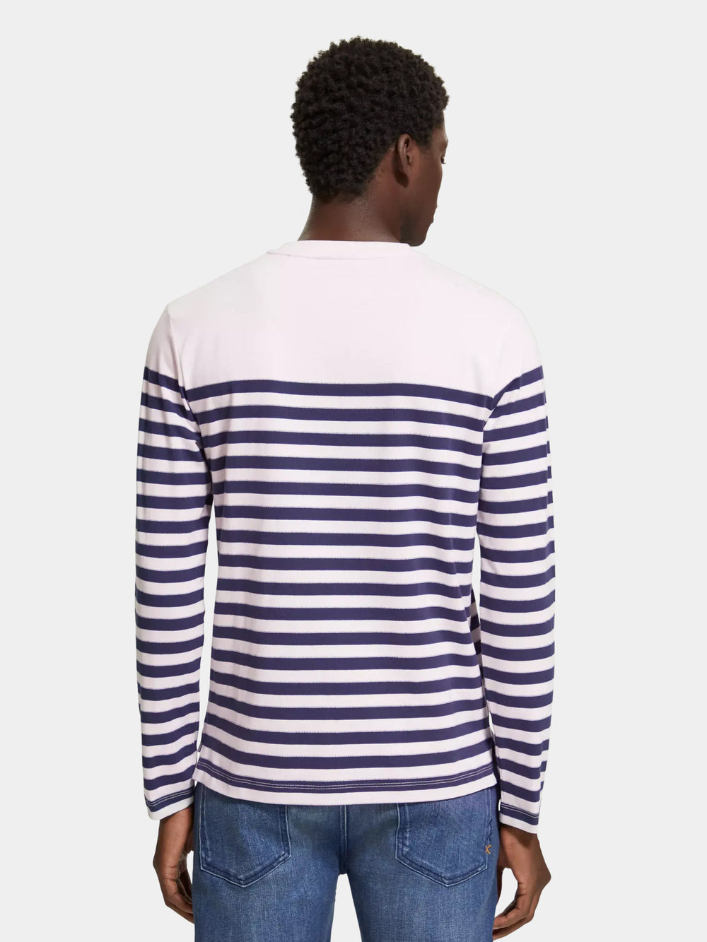 Breton striped long sleeved t-shirt