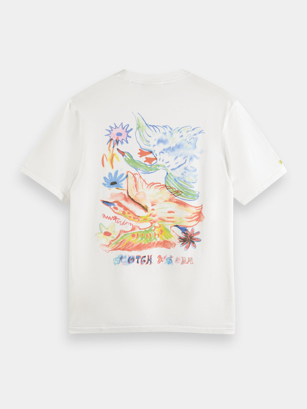 Regular-fit artwork t-shirt