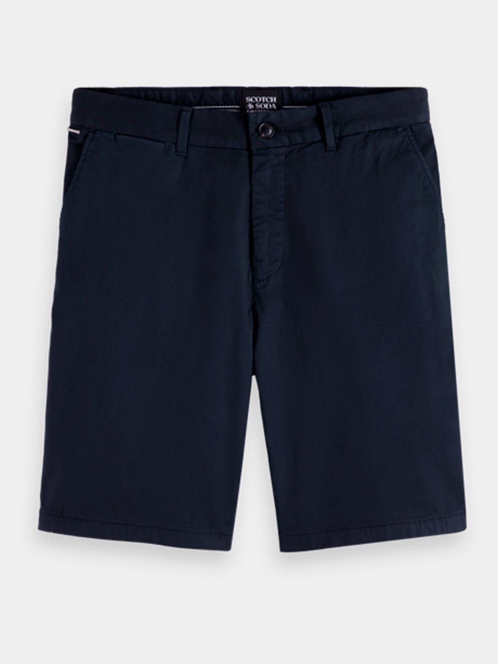 Stuart garment-dyed twill shorts