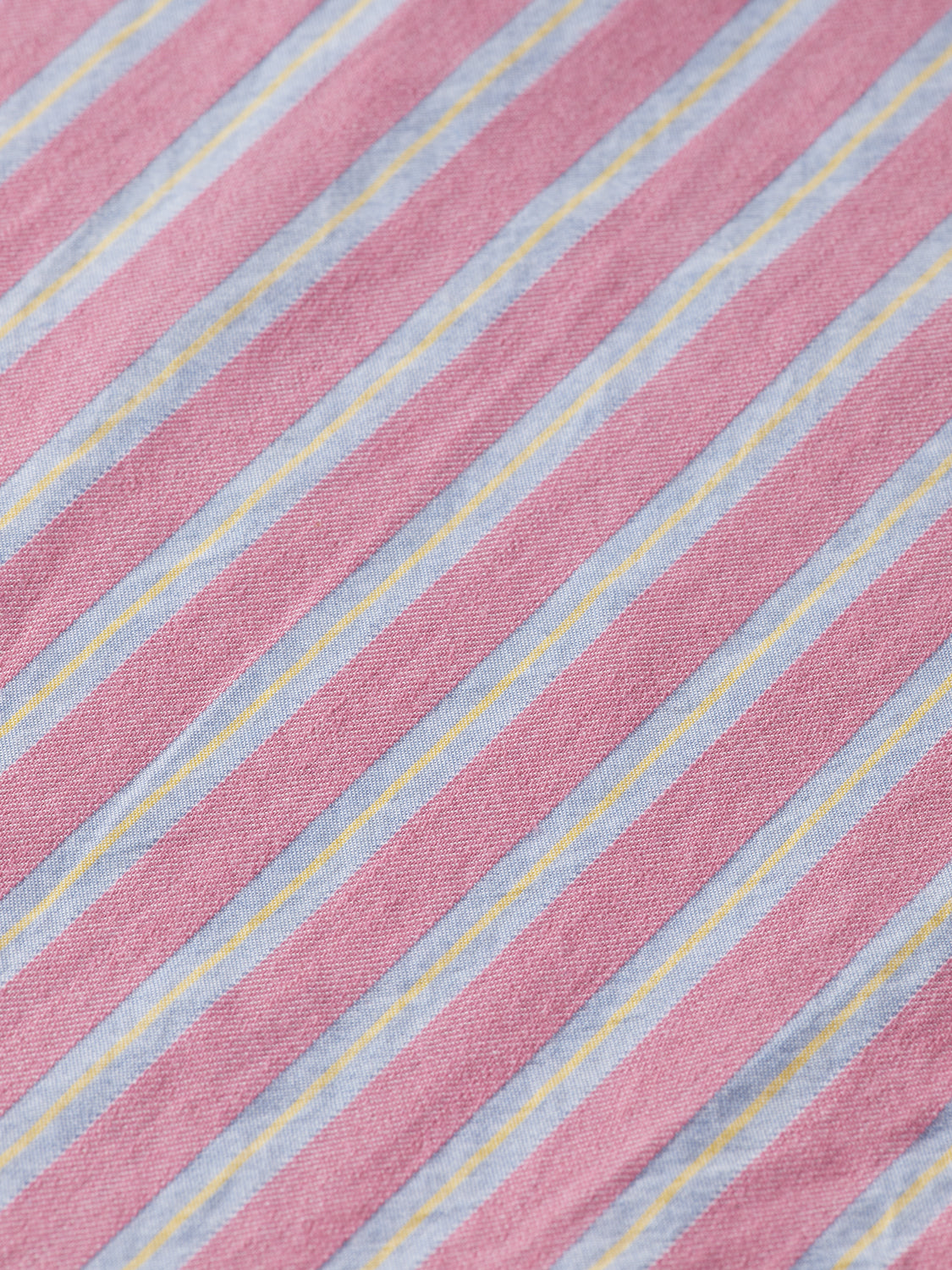 Yarn-dyed dobby striped shirt