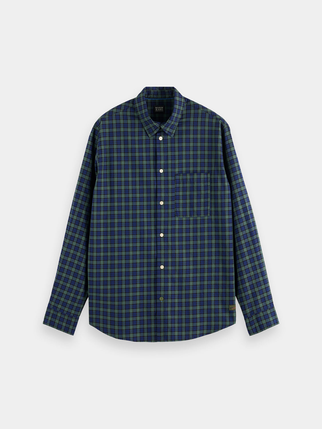 Flannel check shirt - Scotch & Soda NZ