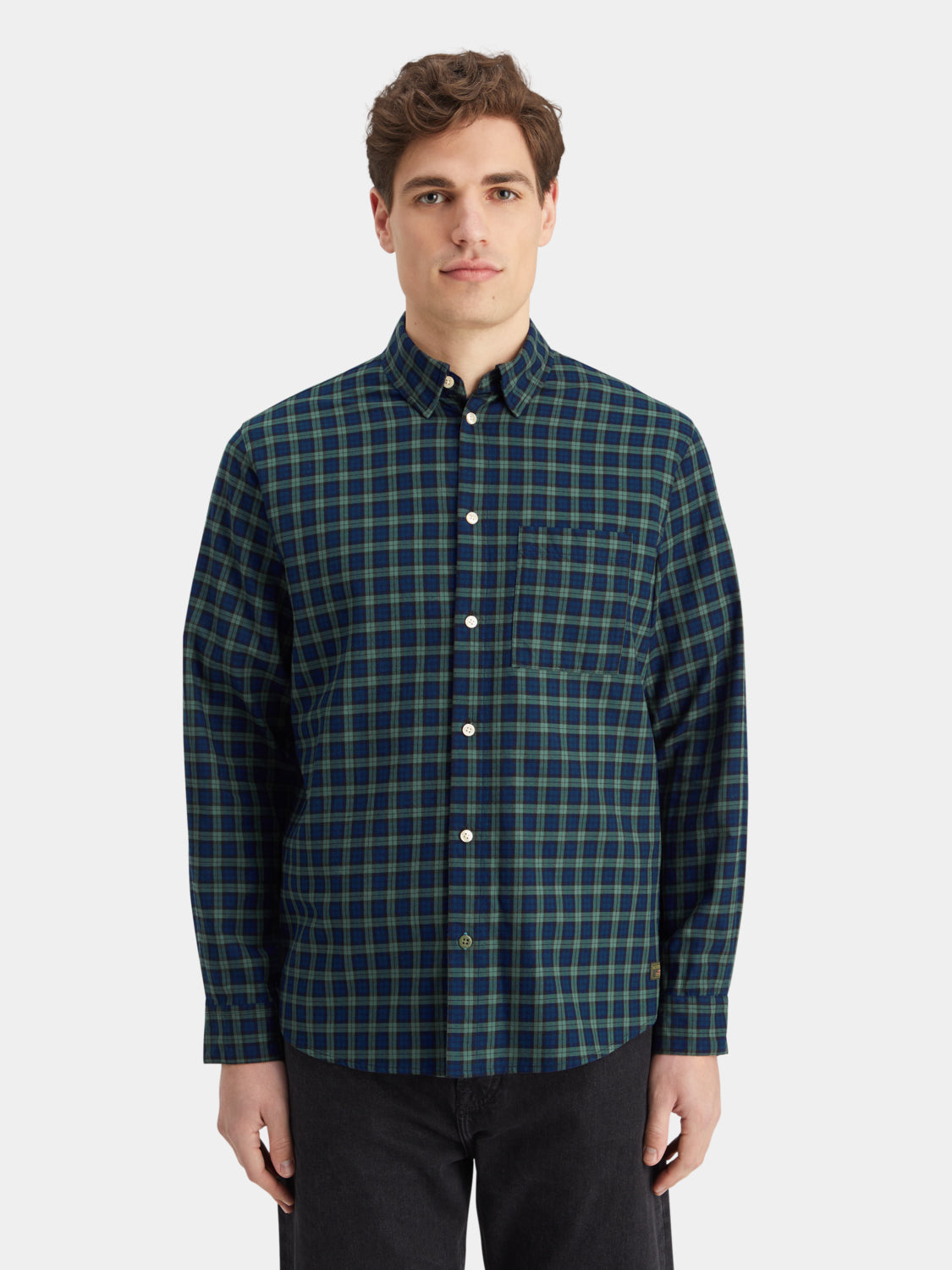 Flannel check shirt - Scotch & Soda NZ
