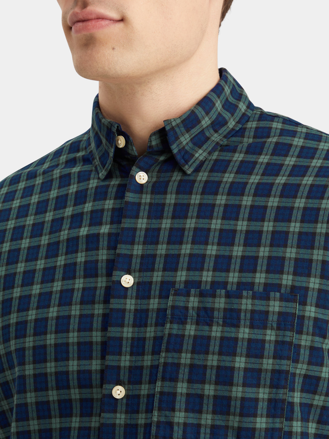 Flannel check shirt - Scotch & Soda NZ