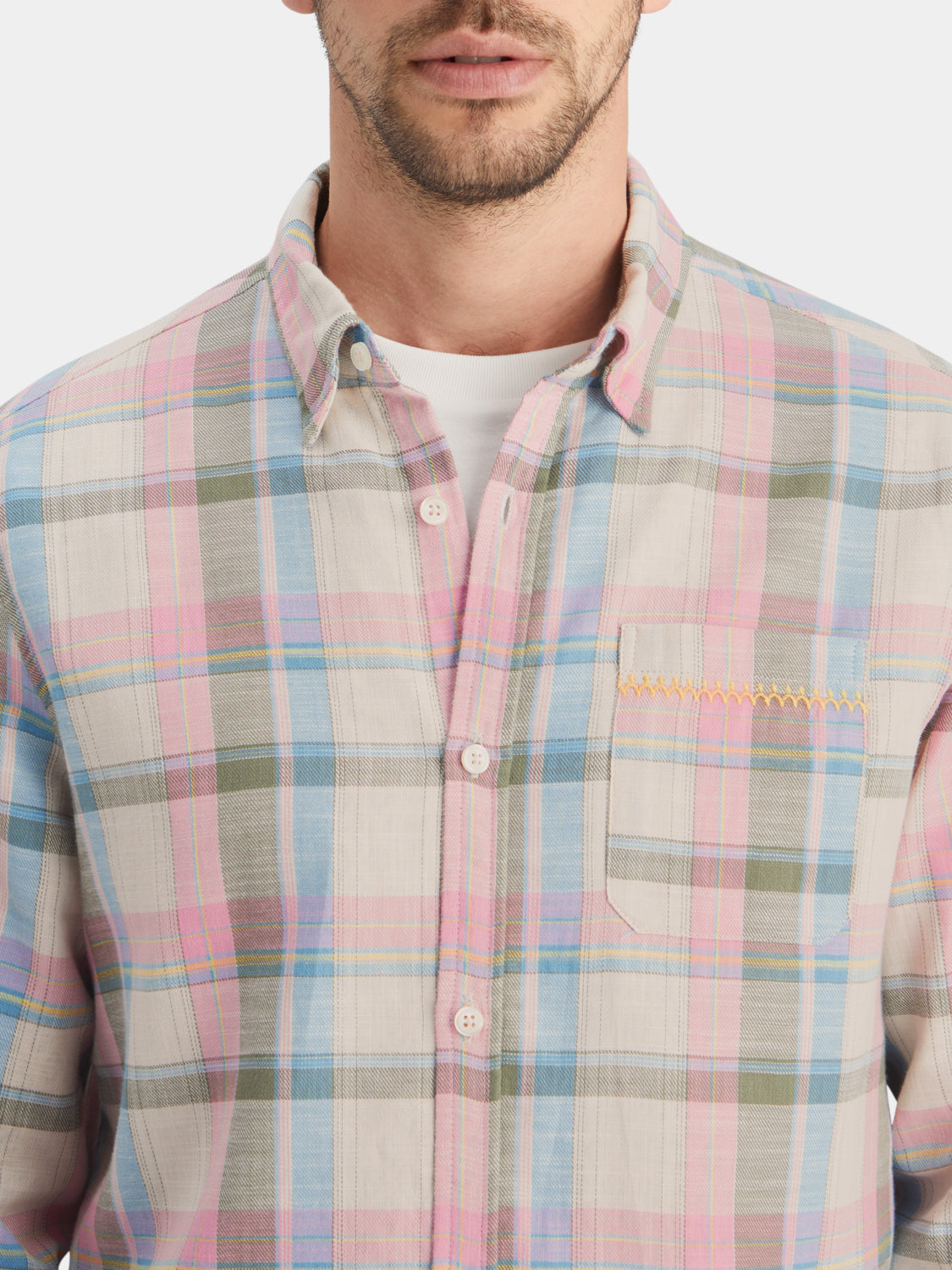 Yarn-dyed check shirt - Scotch & Soda NZ