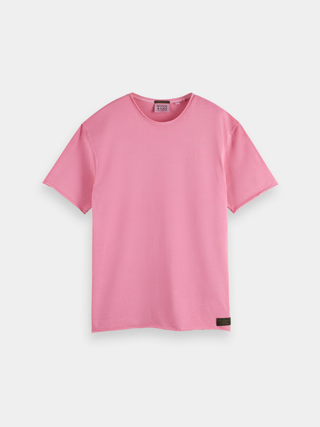 Raw edge t-shirt - Scotch & Soda NZ