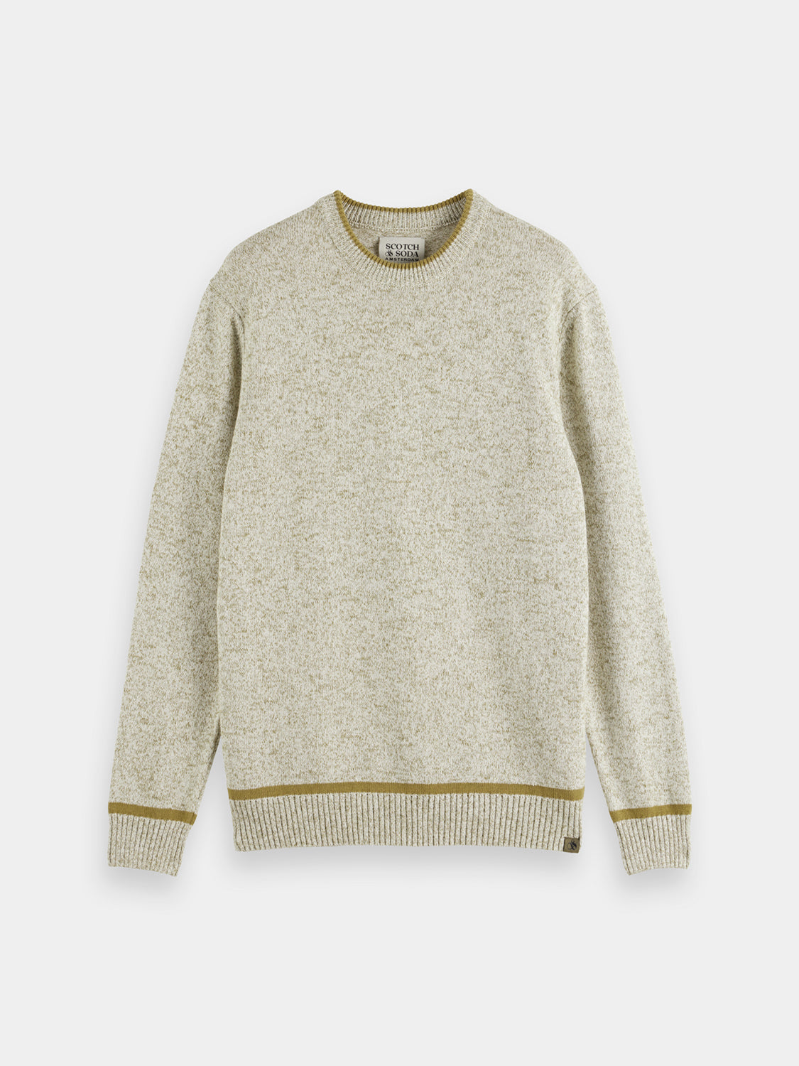 Regular fit crewneck knit