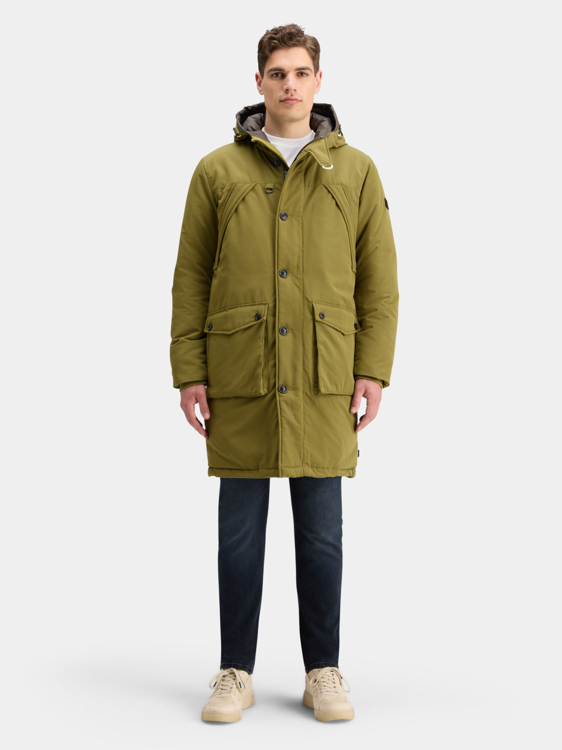 Heritage water repellent parka - Scotch & Soda NZ