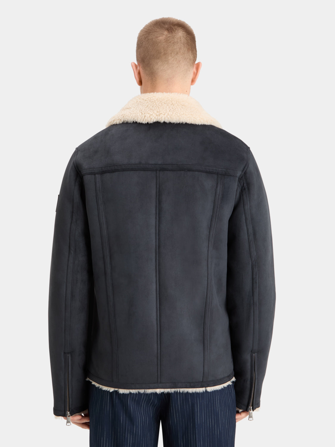 Faux shearling jacket - Scotch & Soda NZ