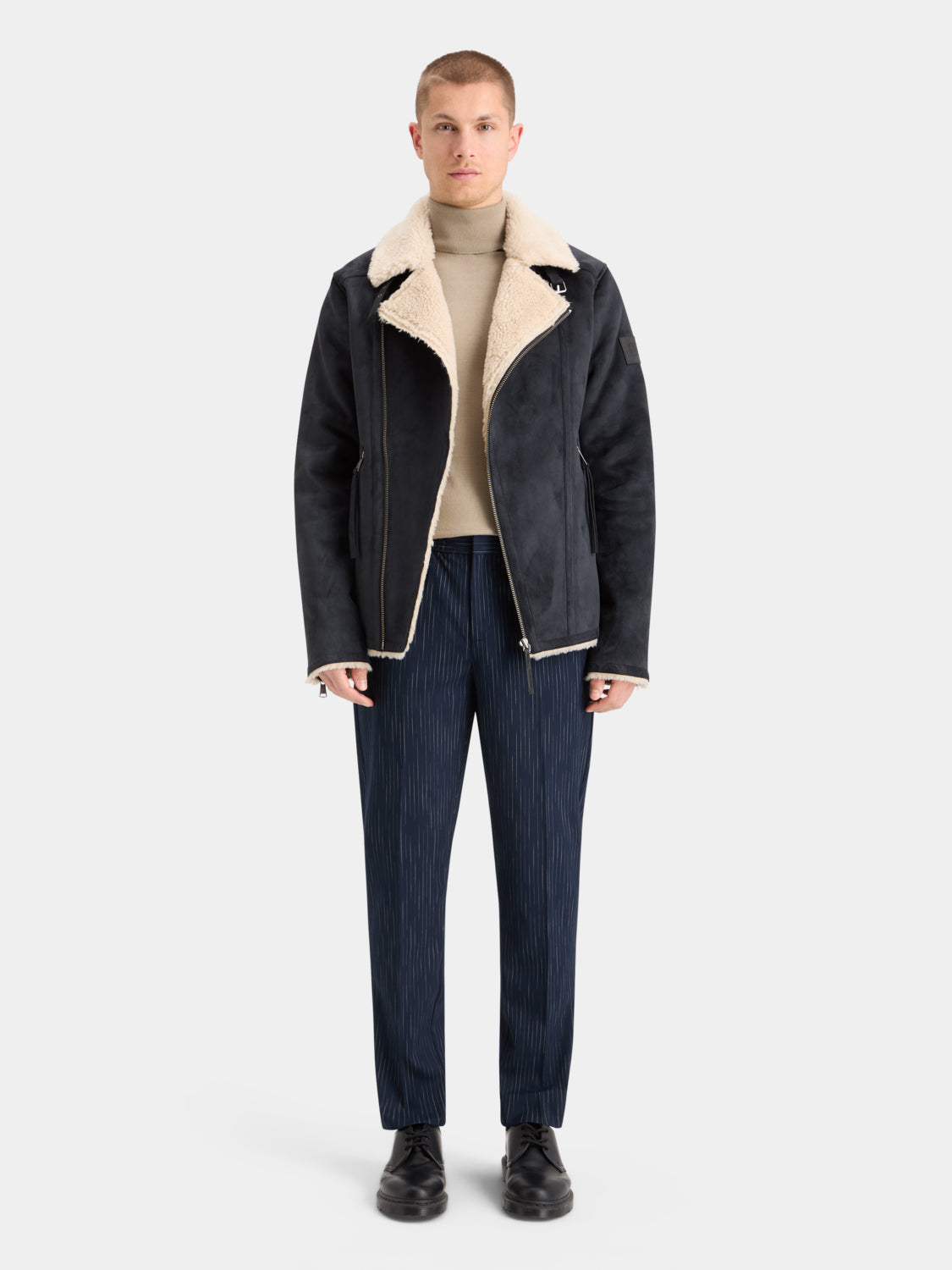 Faux shearling jacket - Scotch & Soda NZ
