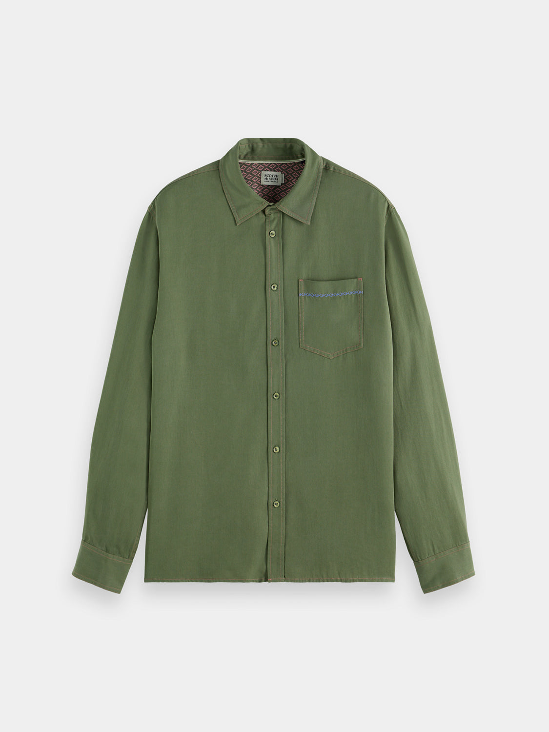 Tencel shirt - Scotch & Soda NZ