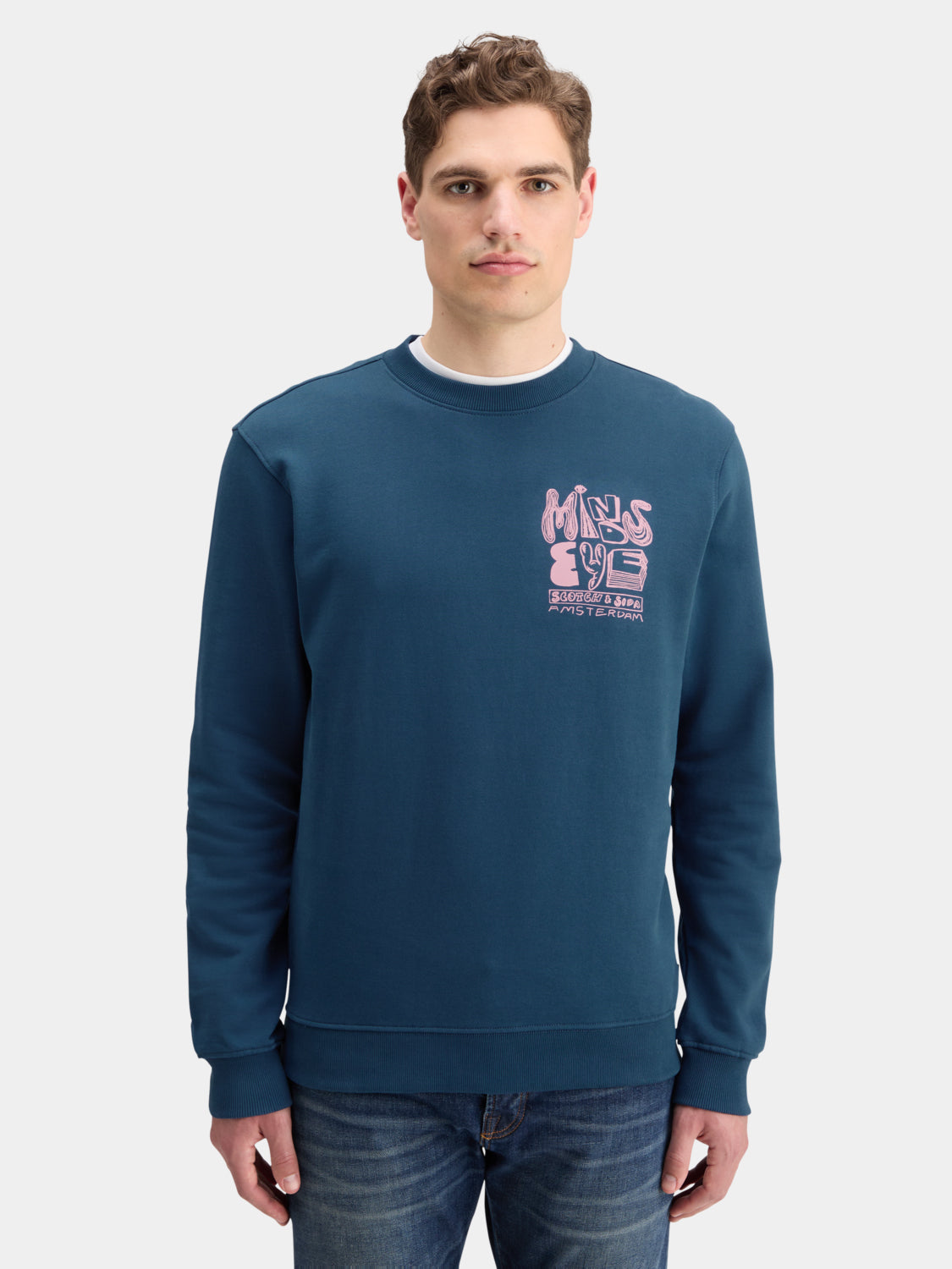 Artwork sweatshirt - Scotch & Soda NZ