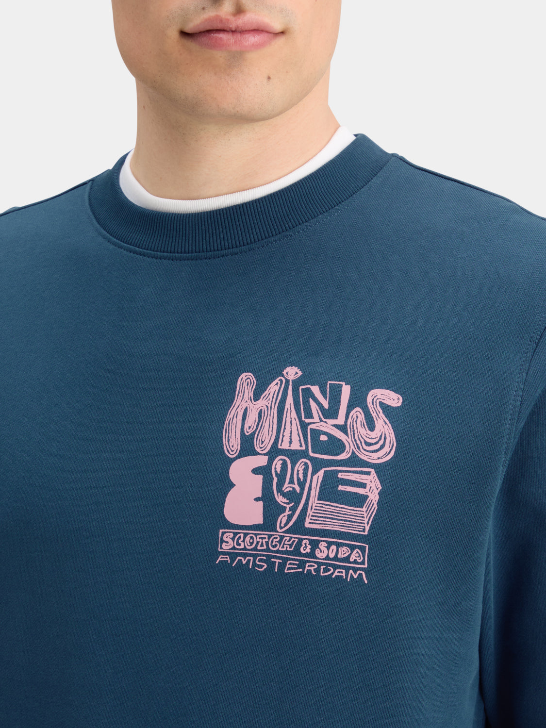 Artwork sweatshirt - Scotch & Soda NZ