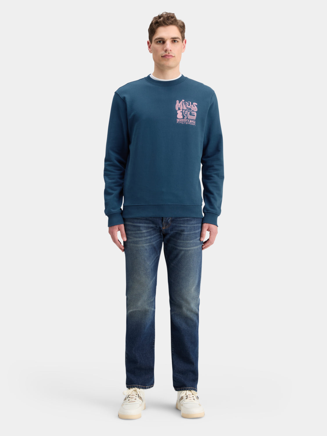 Artwork sweatshirt - Scotch & Soda NZ