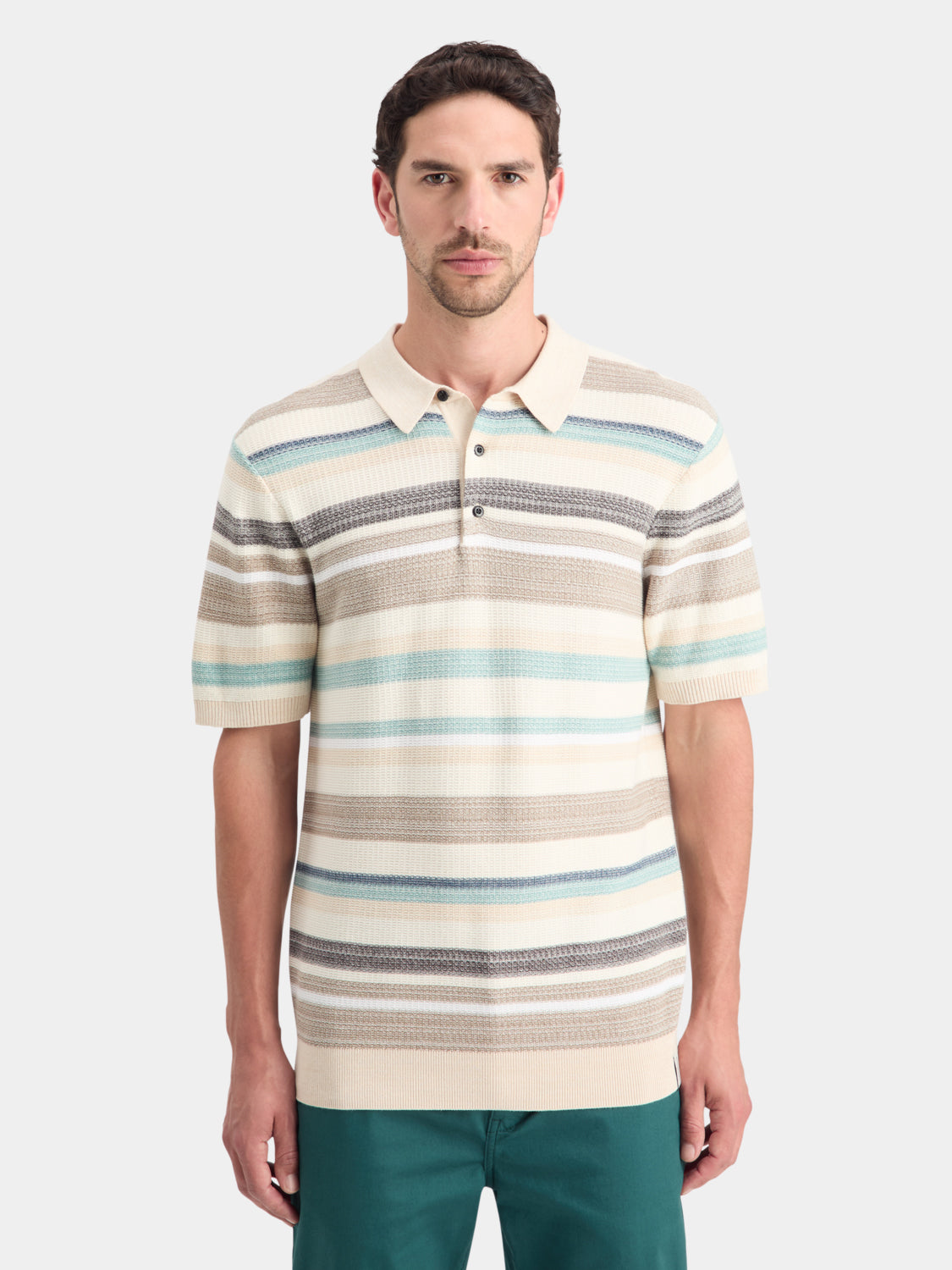Structured knit polo - Scotch & Soda NZ