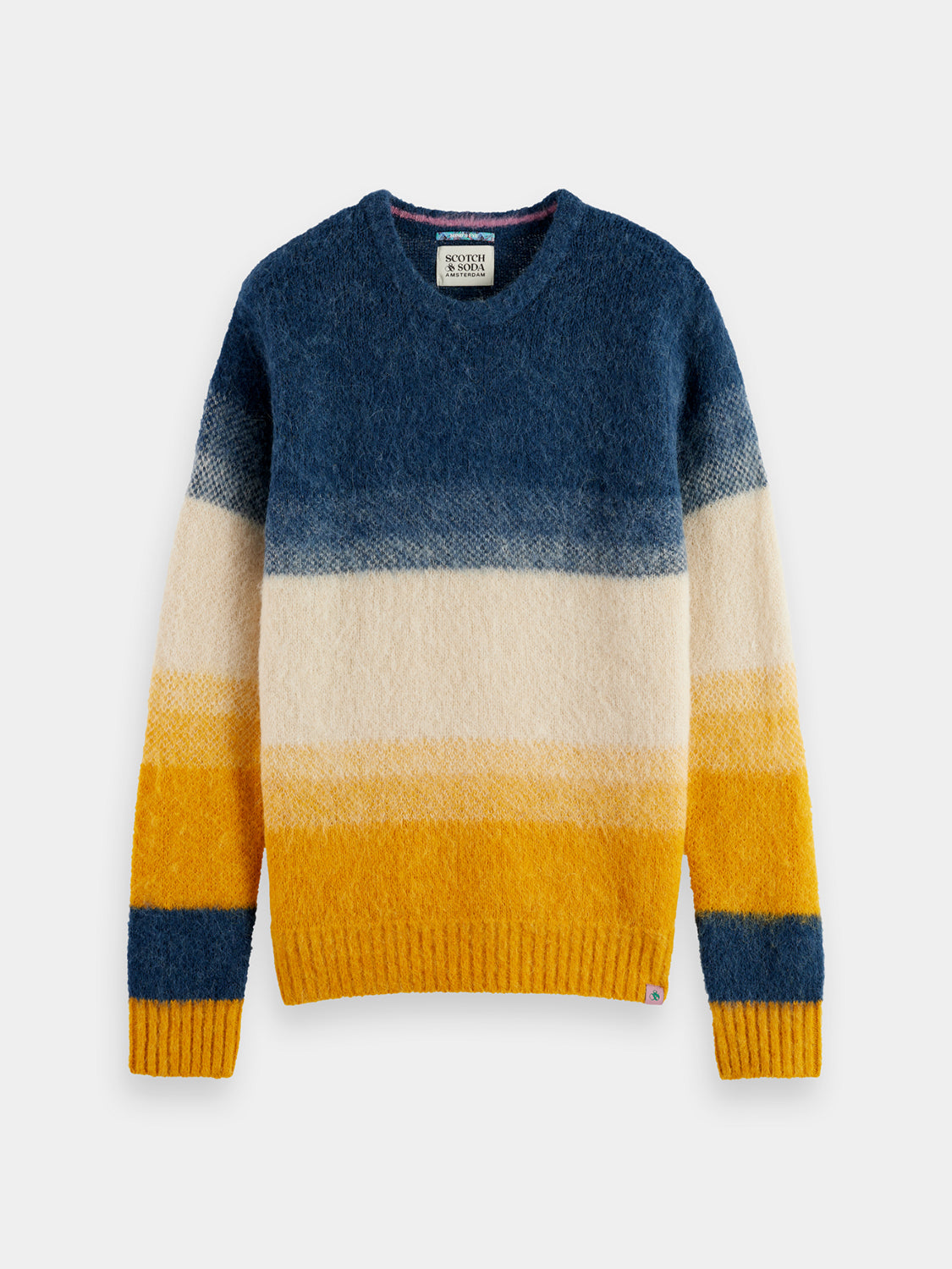 Alpaca wool blend pullover - Scotch & Soda NZ